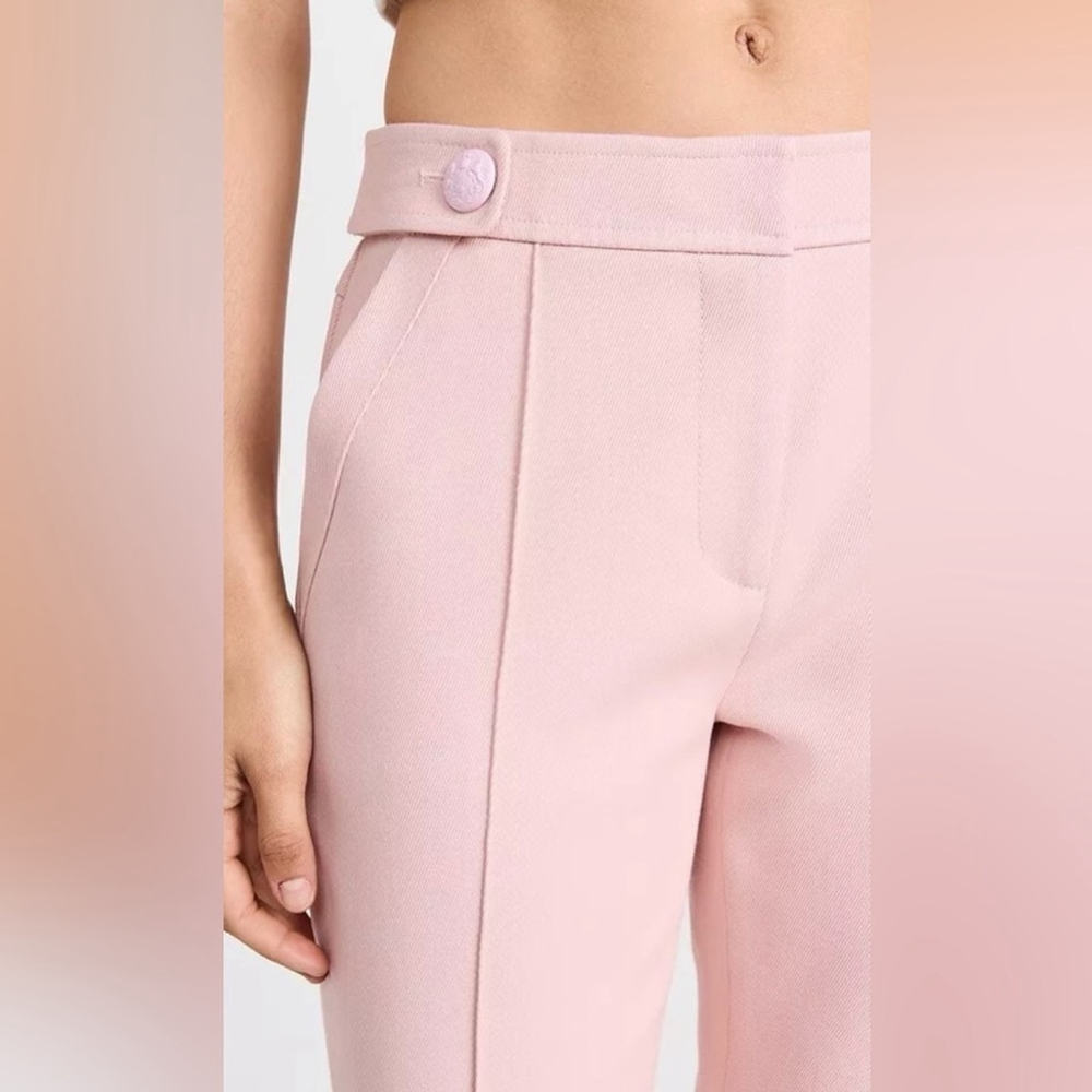 LoveShackFancy Costella Pant, Pale Rose - Picture 2 of 14